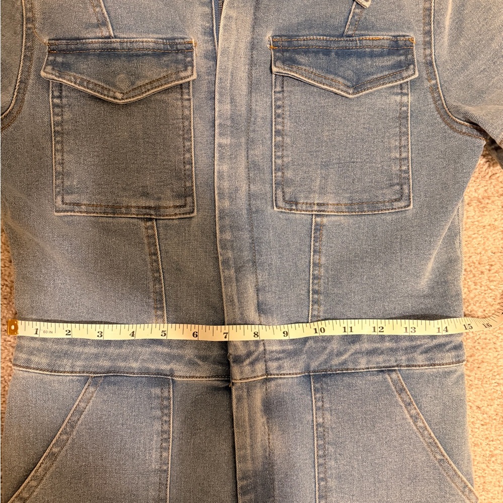 Signature 8 Denim Jumpsuit - Picture 11 of 13